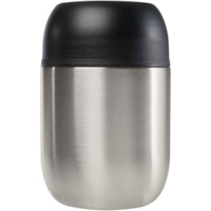 Boîte-repas Supo en acier inoxydable recyclé à double paroi de 480 ml avec cuillère pliable 4