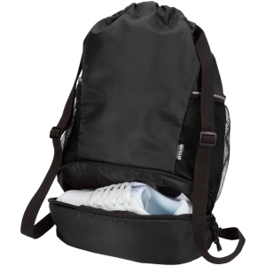 Sac de sport Nomad à cordon en matériaux recyclés certifiés GRS avec compartiment inférieur de 18 L 14