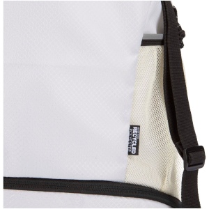 Sac de sport Nomad à cordon en matériaux recyclés certifiés GRS avec compartiment inférieur de 18 L 19