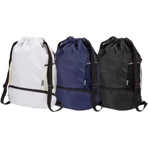 Sac de sport Nomad à cordon en matériaux recyclés certifiés GRS avec compartiment inférieur de 18 L 20