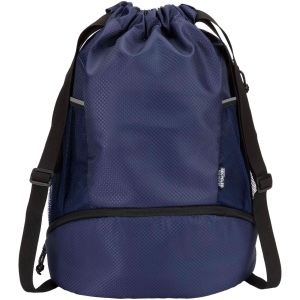 Sac de sport Nomad à cordon en matériaux recyclés certifiés GRS avec compartiment inférieur de 18 L 6