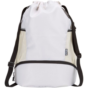 Sac de sport Nomad à cordon en matériaux recyclés certifiés GRS avec compartiment inférieur de 18 L 7
