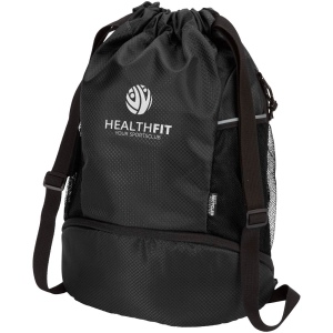 Sac de sport Nomad à cordon en matériaux recyclés certifiés GRS avec compartiment inférieur de 18 L 8