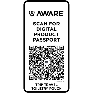 Trousse de toilette de voyage Trip Aware™ de 2 L en matériaux recyclés 14