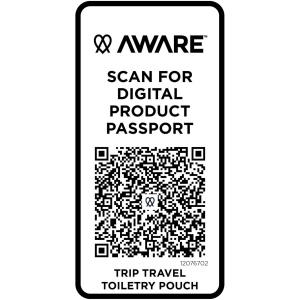 Trousse de toilette de voyage Trip Aware™ de 2 L en matériaux recyclés 16