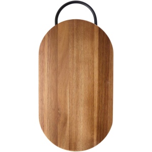 Planche à découper Prestige en acacia avec couteau à pain 4