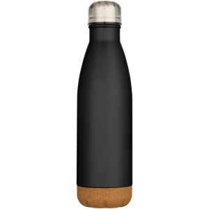 Bouteille d’eau Cove de 500 ml en acier inoxydable isolée sous vide et à double paroi avec détails en liège 8