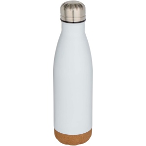 Bouteille d’eau Cove de 500 ml en acier inoxydable isolée sous vide et à double paroi avec détails en liège 7