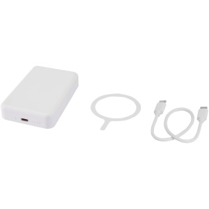Batterie de secours Acrab magnétique sans fil de 10 000 mAh et 15 W avec PD de 20 W - fabriquée en plastique recyclé 13