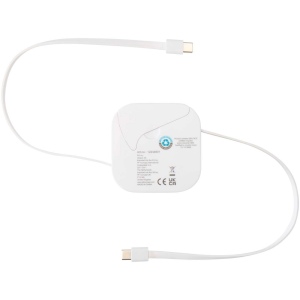 Câble rétractable 5 en 1 Gloas en matériaux recyclés pour synchronisation de données et charge rapide de 100 W avec kit d’outils pour smartphone 9