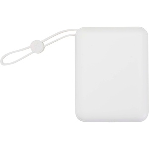 Batterie externe Acrux de 10 000 mAh et 35 W pour tablette avec câble Type-C intégré - fabriquée en plastique recyclé 5