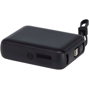 Batterie externe Acrux de 10 000 mAh et 35 W pour tablette avec câble Type-C intégré - fabriquée en plastique recyclé 8