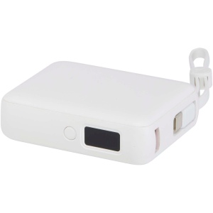 Batterie externe Acrux de 10 000 mAh et 35 W pour tablette avec câble Type-C intégré - fabriquée en plastique recyclé 9