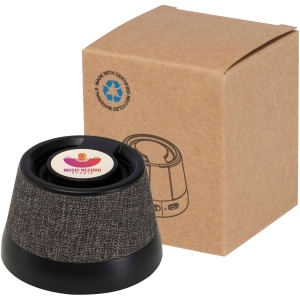 Haut-parleur Horna sans fil magnétique en plastique recyclé de 3 W 4