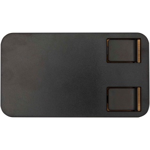 Support de téléphone de bureau Alfirk pliable en plastique recyclé avec détails en bambou 4
