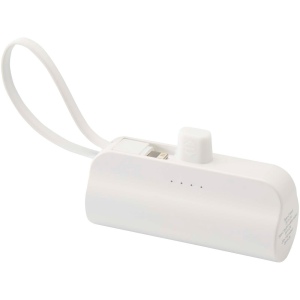 Batterie de secours Alnair Type-C de5 000 mAh et 10 W en plastique recyclé avec support de retournement intégré et câble 2 en 1 9