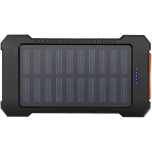 Batterie de secours solaire Altair robuste de 5 000 mAh et 10 W en plastique recyclé avec lampe de poche intégrée 3