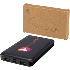 Batterie de secours Intan de 10 000 mAh et 10 W en plastique recyclé 6