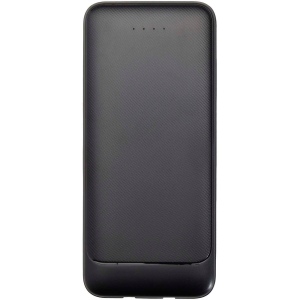Batterie de secours Adhil de 10 000 mAh et 10 W en plastique recyclé avec 2 câbles intégrés 4