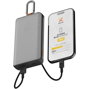 Batterie de secours solaire Xtorm XG2S101 Go2 de 10 000 mAh et 15 W avec éclairage 7