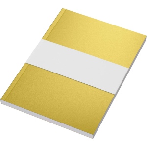Cahier A5 Novella Austen à couverture souple métallisée de 100 feuilles 12