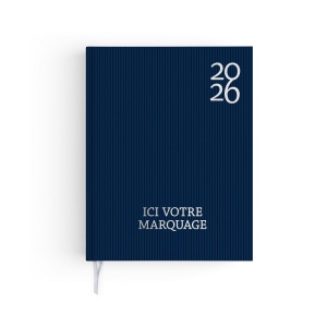 AGENDA EMBOITE HARMONIE 2026 - MINI 90 x 165 mm - COUVERTURE ACIER AVEC PELLICULAGE SOFT TOUCH - TRANSFERT A CHAUD 3