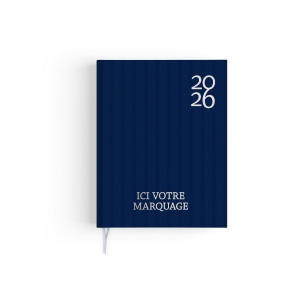 AGENDA EMBOITE HARMONIE 2026 - MINI 90 x 165 mm - COUVERTURE ACIER AVEC PELLICULAGE SOFT TOUCH - TRANSFERT A CHAUD 7