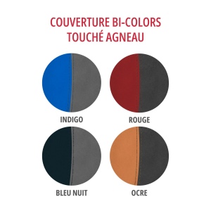 AGENDA EMBOITE PRESTIGE 2026 - MINI 90 x 165 mm - COUVERTURE INDIGO - THERMOVIRANT - 2 PAGES (1 FEUILLE) QUADRI EN DEBUT D'AGENDA 14