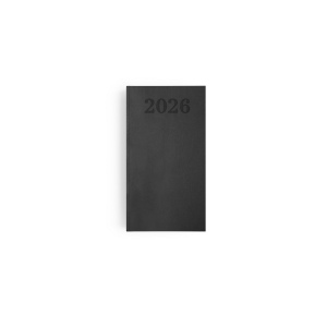 AGENDA EMBOITE PREMIUM 2026 - MINI 90 x 165 mm - COUVERTURE BORDEAUX - THERMOVIRANT 11