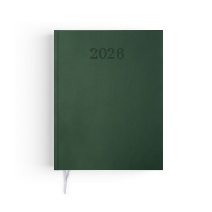 AGENDA EMBOITE PREMIUM 2026 - MINI 90 x 165 mm - COUVERTURE BORDEAUX - THERMOVIRANT - 4 PAGES (2 FEUILLES) QUADRI EN DEBUT D'AGENDA 5