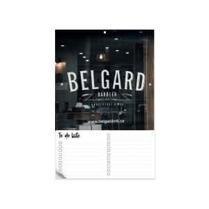 BLOC SUSPENDU CARTONNE - MAXI 100X250MM - SANS DECOUPE - BLOC 30 FEUILLETS COULEUR - BLOC THEME CREATION