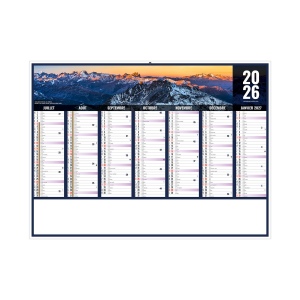 LIBERTE AUVERGNE-RHONE-ALPES 2026 - MIDI 430 x 335 mm - CC REMBORDE - SANS MARQUAGE - 1 TROU EN TETE 3