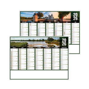 LIBERTE CENTRE-VAL-DE-LOIRE 2026 - MIDI 430 x 335 mm - CC REMBORDE - SANS MARQUAGE - 1 TROU EN TETE