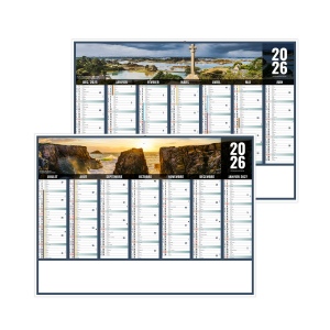 LIBERTE BRETAGNE 2026 - STANDARD 550 x 405 mm - CC REMBORDE - SANS MARQUAGE - 1 TROU EN TETE