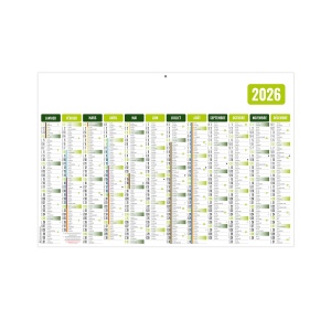 BASECO BLEU 2026 - STANDARD 550 x 345 mm - CC REMBORDE - SANS MARQUAGE I - 1 TROU EN TETE 2