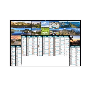 CONTINENTAL 2026 - MAXI 650 x 405 mm - CC REMBORDE RECTO SEUL - SANS MARQUAGE - 1 TROU EN TETE