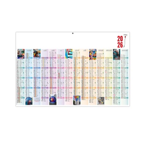 PICTURES 2026 - MAXI 650 x 405 mm - CC REMBORDE - DOS GUYANE - SANS MARQUAGE - 1 TROU EN TETE 2