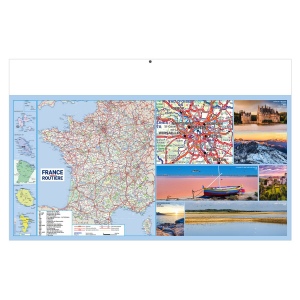 TROPICAL 2026 - MAXI 650 x 405 mm - CC REMBORDE - DOS CUISINE - MARQUAGE 1 COULEUR - IDENTIQUE RECTO VERSO - 1 TROU EN TETE 7