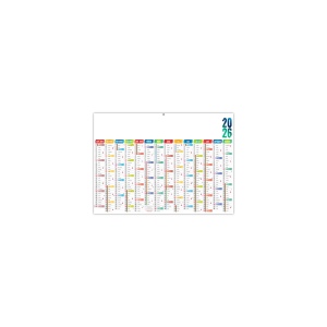 SCO-CASIMIR 2026 - MAXI 650 x 405 mm - CC REMBORDE - DOS GUYANE - MARQUAGE 1 COULEUR - IDENTIQUE RECTO VERSO - 2 OEILLETS CORDON 3