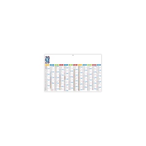 MAXIMILIEN 2026 - MAXI 650 x 405 mm - CC REMBORDE - DOS FRANCE REGIONS - MARQUAGE 1 COULEUR - DIFFERENT RECTO VERSO - 2 OEILLETS CORDON 3