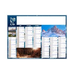 EXPEDITIONS 2026 - STANDARD 550 x 405 mm - CC REMBORDE - MARQUAGE QUADRI - IDENTIQUE RECTO VERSO - 1 TROU EN TETE 3