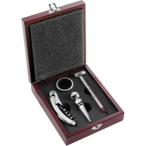 Set à vin 4 pièces en métal Brady 4