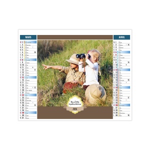 2EN1 - ENFANTS 2026 - SMALL 330 x 470 mm - MARQUAGE 1 COULEUR 3