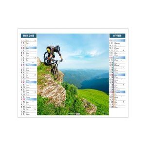 2EN1 - ULTRA 2026 - SMALL 330 x 470 mm - MARQUAGE 1 COULEUR 2