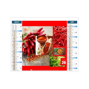 2EN1 - BOUQUET 2026 - SMALL 330 x 470 mm - MARQUAGE QUADRI 5
