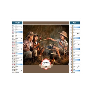 2EN1 - ENFANTS 2026 - SMALL 330 x 470 mm - MARQUAGE QUADRI 5