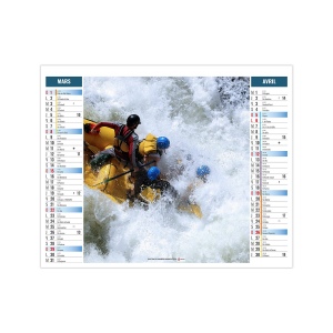 2EN1 - ULTRA 2026 - SMALL 330 x 470 mm - MARQUAGE QUADRI 3