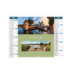 2EN1 - ECHAPPEES 2026 - SMALL 330 x 470 mm - MARQUAGE QUADRI 3