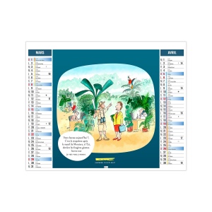 2EN1 - HUMOUR 2026 - SMALL 330 x 470 mm - MARQUAGE QUADRI 3