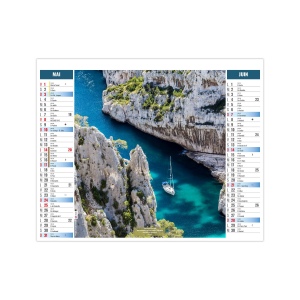 2EN1 - CALME 2026 - XXL 474 x 700 mm - MARQUAGE 1 COULEUR 4